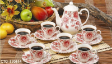 Dinner Sets and Tea Sets - Claremont Pink 520614